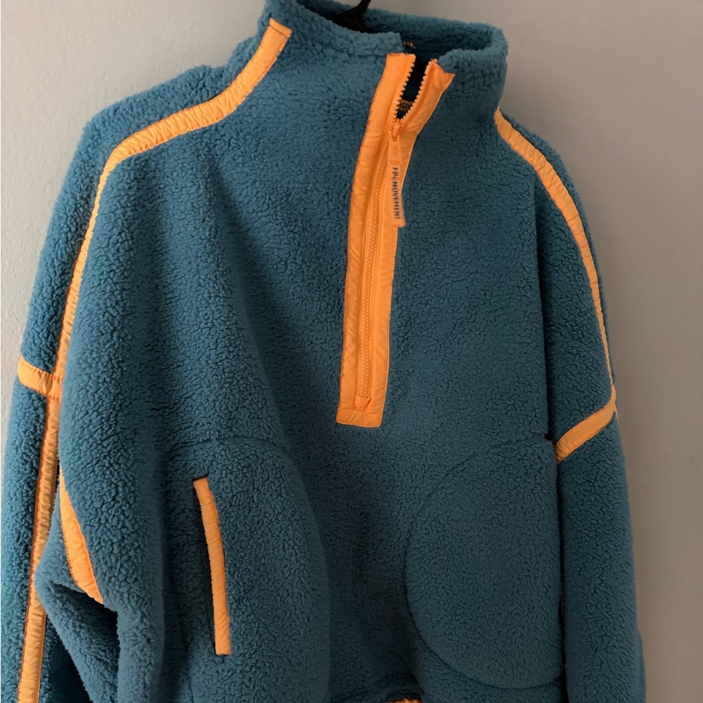 Free People FP Movement Mountain High Fleece Half Zip
Pullover - Picture 3 of 4